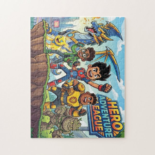 Puzzle Héros d'Aventure (Vertical)