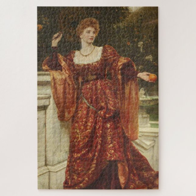 Puzzle Hespérie (par Frank Dicksee) (Vertical)