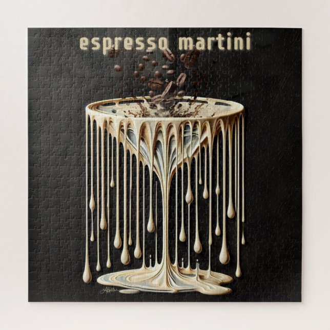 Puzzle Heure du cocktail Espresso Martini (Vertical)