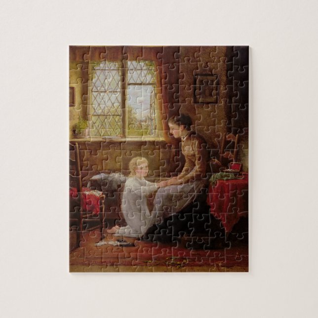 Puzzle Heure du coucher, 1890 (huile sur le panneau) (Vertical)
