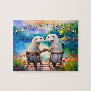 Puzzle Heureux que nous ayons chaque Otter