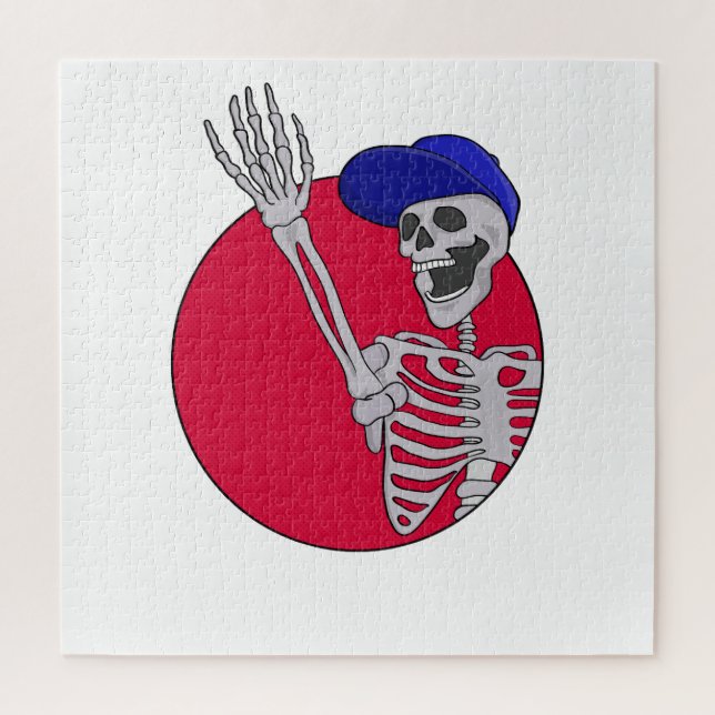 Puzzle Hey Amis Cool et drôle Squelette (Vertical)