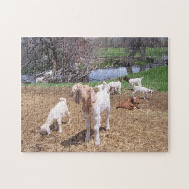 Puzzle Hey Goat Kids (Horizontal)