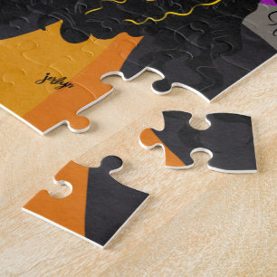 Puzzle Hibiscus jaune