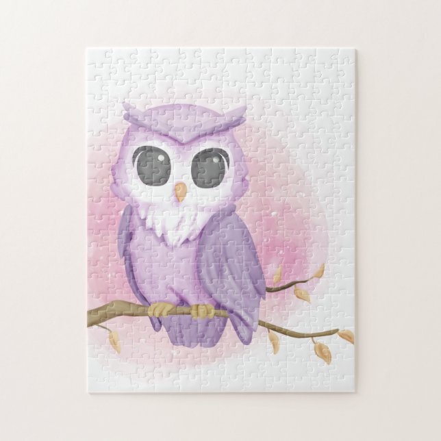 Puzzle hibou (Vertical)