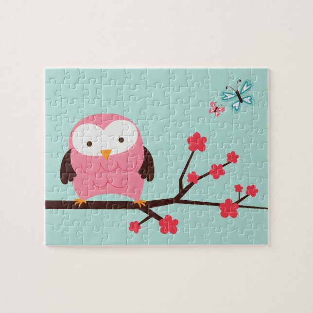 Puzzle Hibou de ressort (Horizontal)