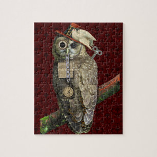 Puzzle Hibou de SteamPunk