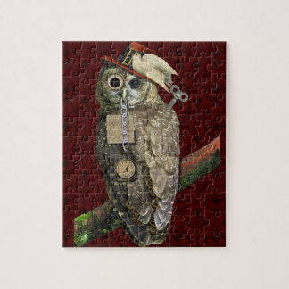 Puzzle Hibou de SteamPunk