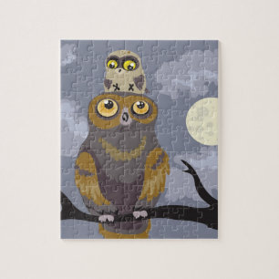 Puzzle Hibou et Baby~puzzle