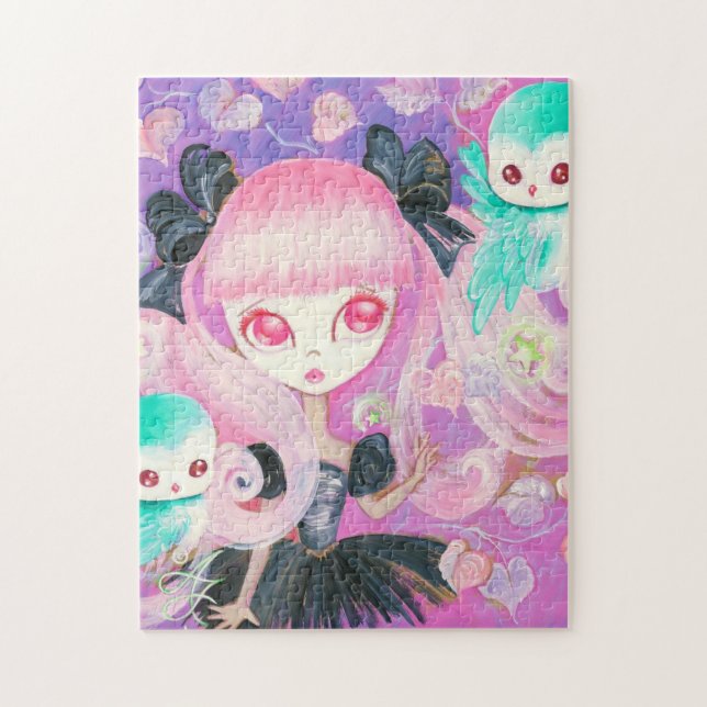 Puzzle Hiboux magiques (Vertical)