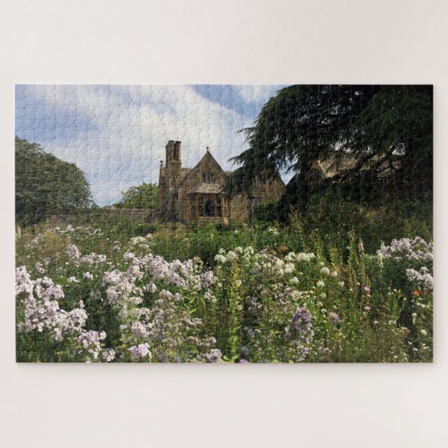 Puzzle Hidcote Gardens en Ebrington, Angleterre (Horizontal)