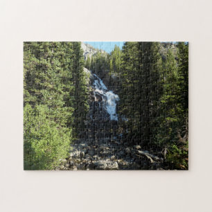 Puzzle Hidden Falls dans le parc national du Grand Teton