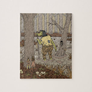 Puzzle Hiding from Stinkbottom Troll