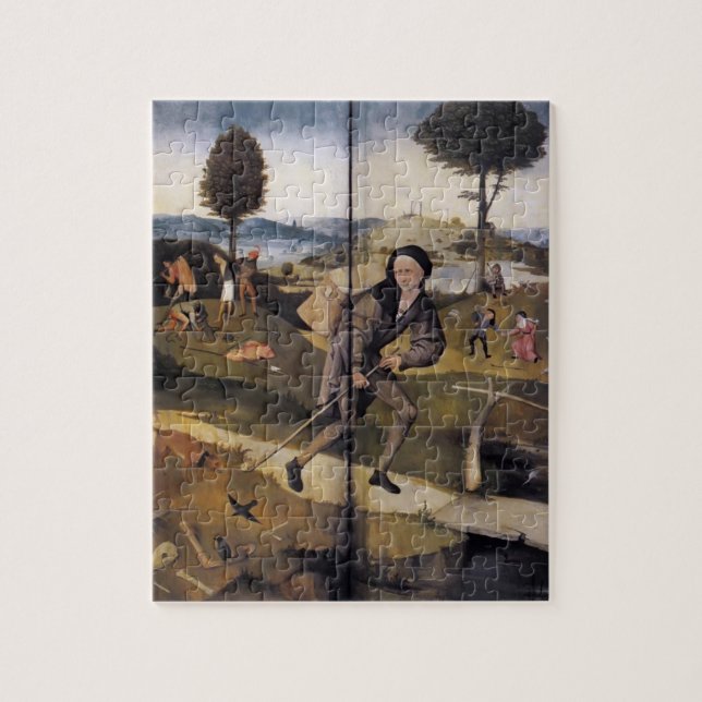 Puzzle Hieronymus Bosch- Haywain (détail) (Vertical)