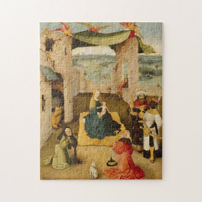Puzzle Hieronymus Bosch - L'Adoration Des Magi (Vertical)