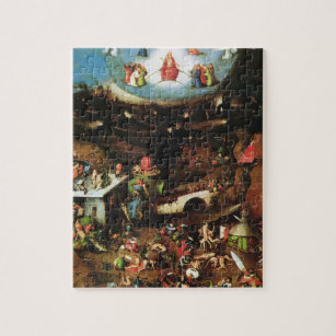 Puzzle Hieronymus Bosch- le dernier jugement (détail)