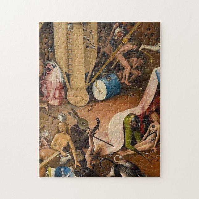 Puzzle Hieronymus Bosch-Le Jardin de l'Enfer (Vertical)
