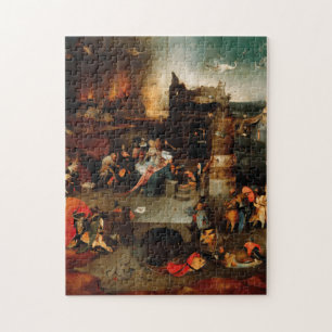 Puzzle Hieronymus Bosch - Tentation De Saint Anthony