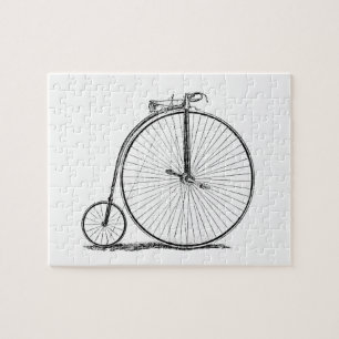 Puzzle High Wheeler Victorian Penny Farthing Cycle biking