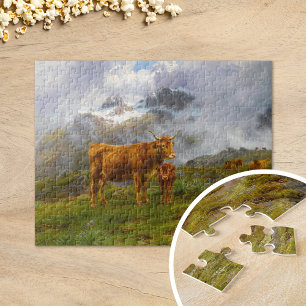 Puzzle Highland Cattle   Rosa Bonheur