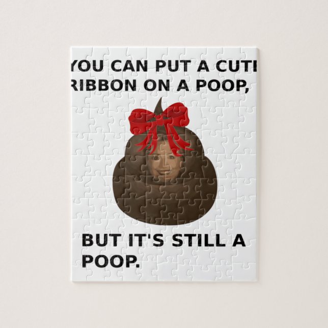 Puzzle Hillary Poop (Vertical)