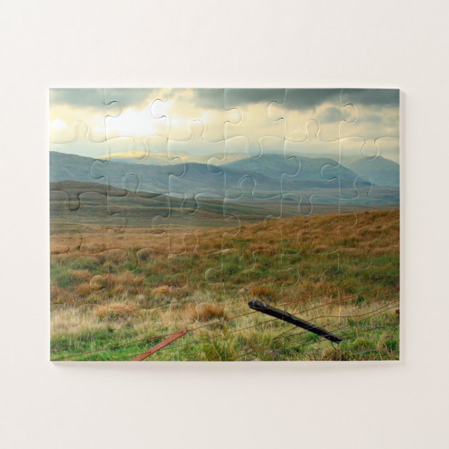 Puzzle Hills of Perthshire, Ecosse 30-pc (Horizontal)