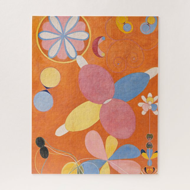 Puzzle Hilma af Klint Art Vintage Abstrait (Vertical)