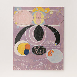 Puzzle Hilma Af Klint, La Dix Plus Grande No6, Art Abstra