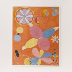 Puzzle Hilma Af Klint, Le Dix Plus Grand No4, Art Abstrai