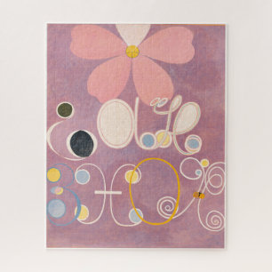 Puzzle Hilma Af Klint, Le Dix Plus Grand No5, Art Abstrai