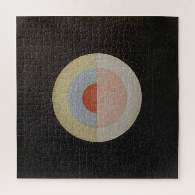 Puzzle Hilma Af Klint, Le Swan No.16, Art Abstrait (Vertical)