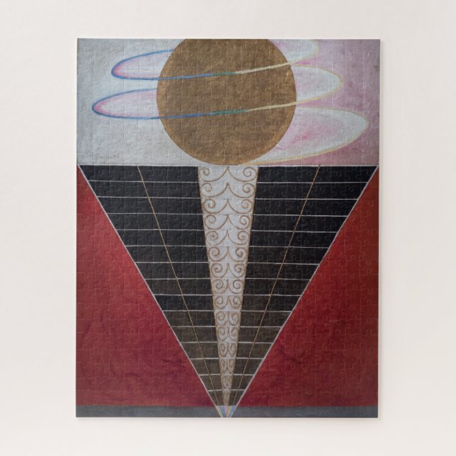 Puzzle Hilma Af Klint, Retable n° 2, Art Abstrait (Vertical)