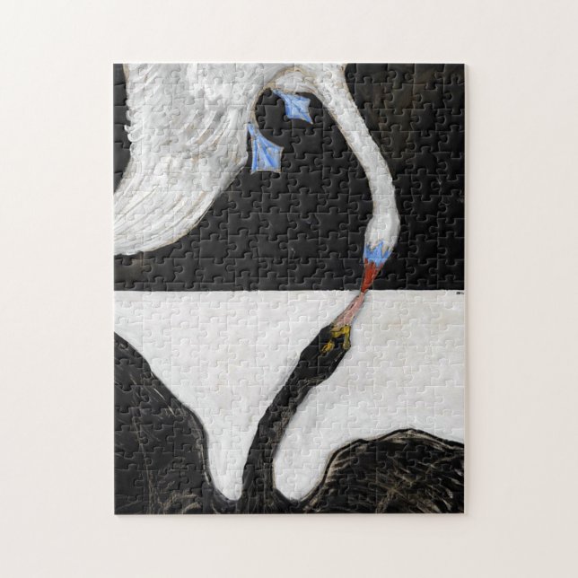 Puzzle Hilma Af Klint Swan no 1 (Vertical)