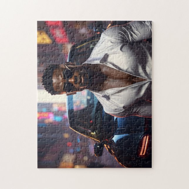 Puzzle Hip Hop - Star du Rap Américain -  (Vertical)