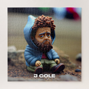 Puzzle HipHop J Cole Portrait Artcool dessins d'art cool