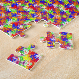 Puzzle Hippie couleurs Mandala Motif