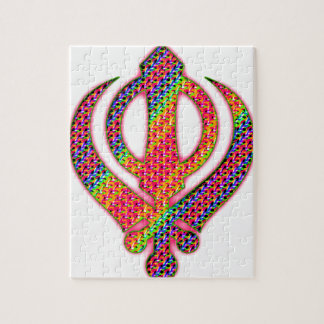 Puzzle Hippie de Sikh Khanda