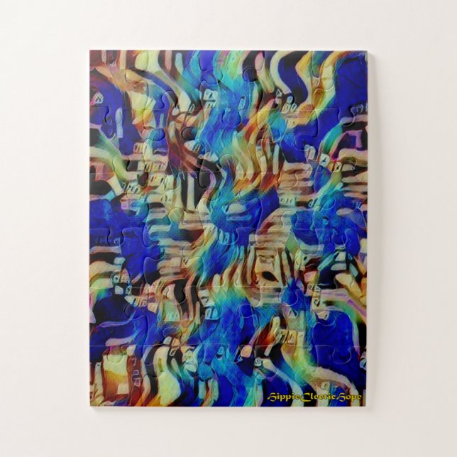 Puzzle HippieClecticHope sur CrFl 18-6 (Enfants de 11" x  (Vertical)