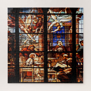 Puzzle Histoires bibliques Art chrétien, Verre de retenue