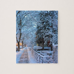 Puzzle Hiver à Montréal