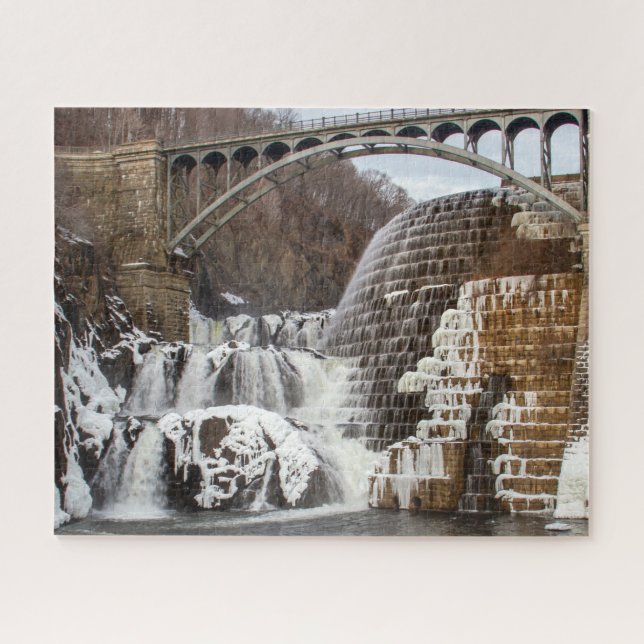 Puzzle Hiver, barrage de Croton (Horizontal)