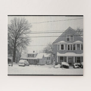 PUZZLE HIVER EN OHIO É.-U.