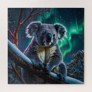 Puzzle Hiver Koala et Southern Lights