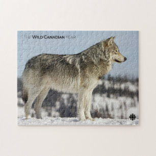 Puzzle Hiver - Loup