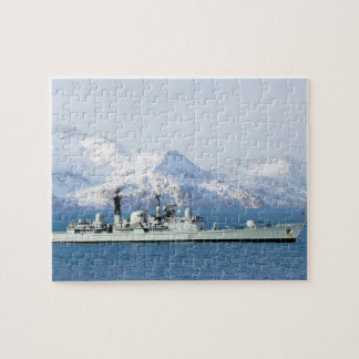 Puzzle HMS Edinburgh - Vintage destructeur nautique