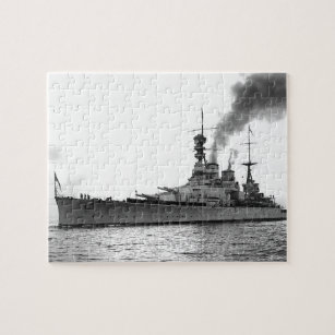 Puzzle HMS Renown - Vintage Nautical Battlecruiser