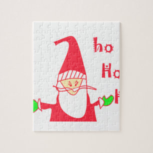 Puzzle Ho Ho Ho Merry Christmas From Santa.png