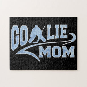 Puzzle Hockey Goalie Mom Athletic Tail