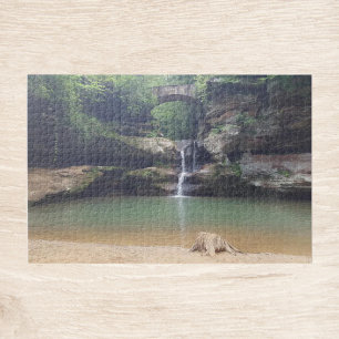 Puzzle Hocking Hills sur Old Man's Cave Trail Upper Falls