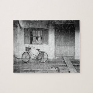 Puzzle Hoi An Vietnam, Maison avec Bicyclette